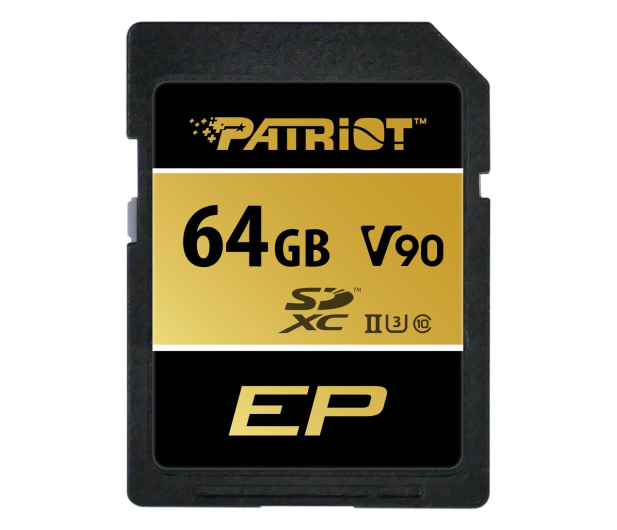 Patriot 64GB EP SDXC V90 UHS-II U3 300MB/s - 1147603 - zdjęcie